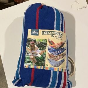 New Bliss Vibrant Blue and Red Hammock